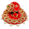Red Laddu Gopal Dress