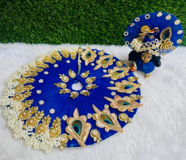 blue laddu gopal dress